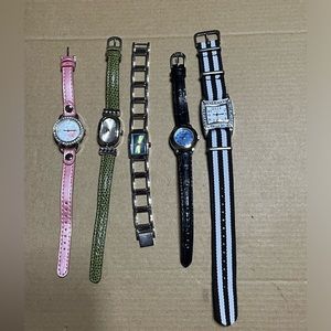 Working Watch lot Silvertone